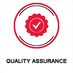 Quality assurance image in open position