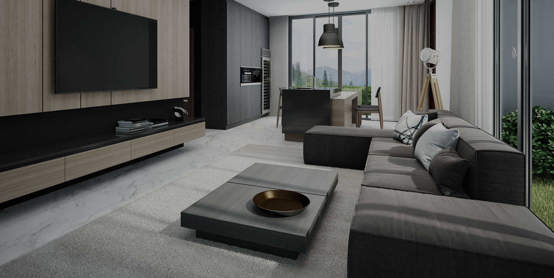 New trends in Living interior Design